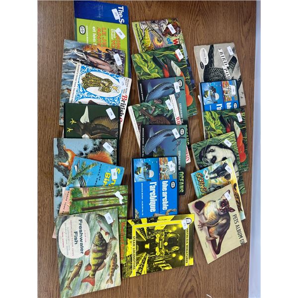 Vintage Brooke Bond Picture Card Albums Collection – Wildlife, Birds, Oceans & More (Job Lo