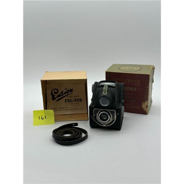 Ensign Ful-Vue Vintage Camera with Boxes