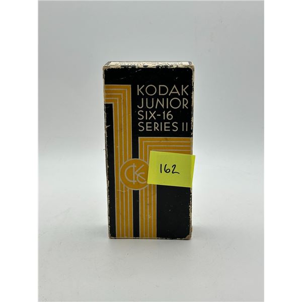 Kodak Junior Camera Case & Manuals Lot