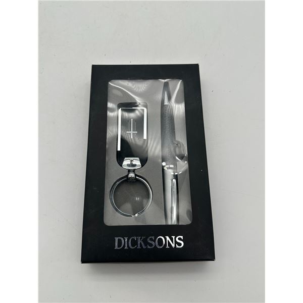 Dicksons Gentleman's Pen and Keyring Gift Set