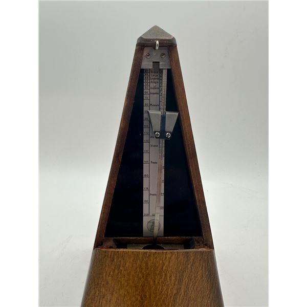Maelzel Paquet French Wooden Pyramid Metronome