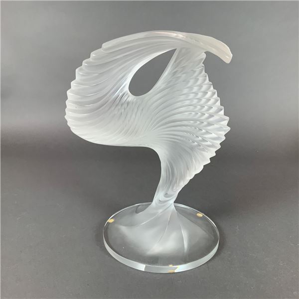 Lalique Trophee Crystal Sculpture