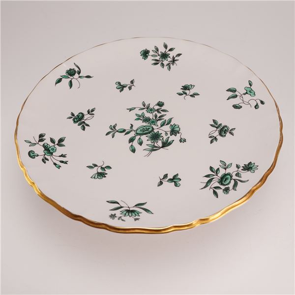 Royal Albert Greensleeves Pattern Bone China Pedestal Cake Stand
