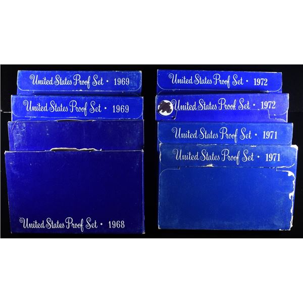 8 UNITED STATES PROOF SETS