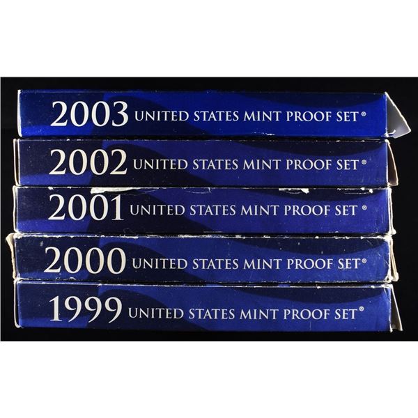 1999-2003 MINT PROOF SETS