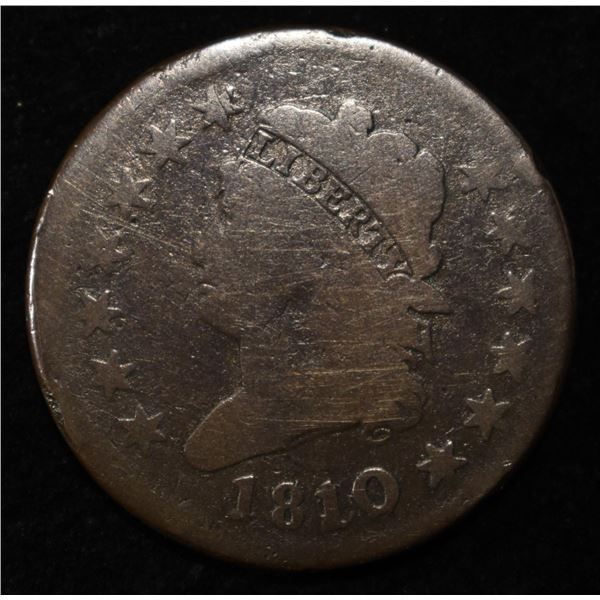 1810/09 CLASSIC HEAD LARGE CENT GOOD