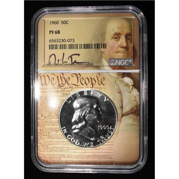 1960 FRANKLIN HALF DOLLAR NGC PF68