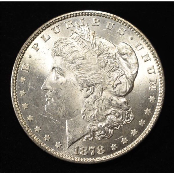 1878 7TF REV 79 MORGAN DOLLAR CH BU