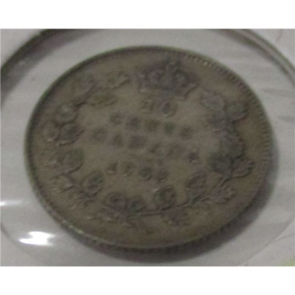 1932 CANADA KING GEORGE V SILVER DIME