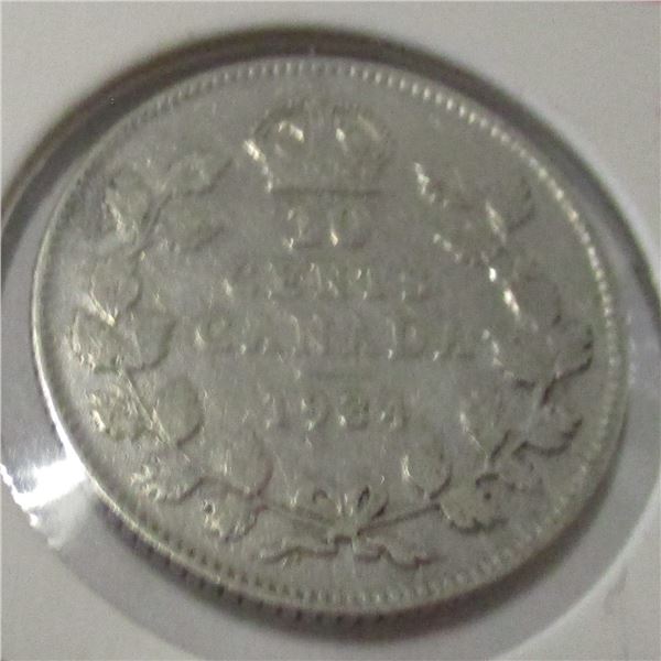 1934 KING GEORGE V SILVER DIME