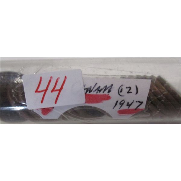 12 - 1947 CANADA KING GEORGE VI PENNIES