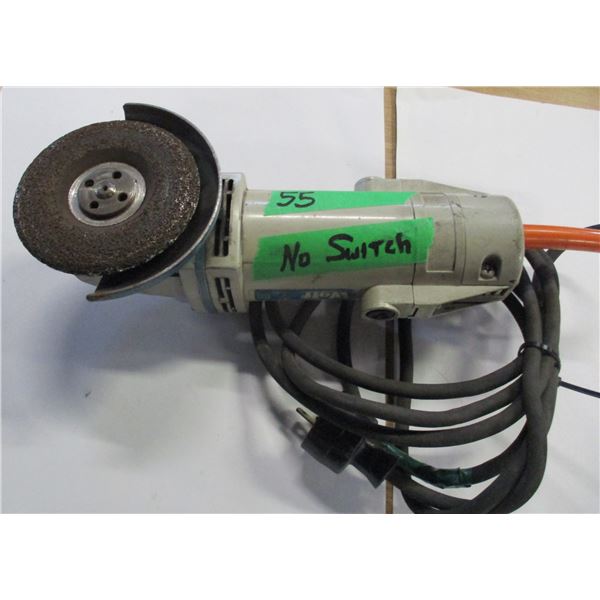4" ANGLE GRINDER (RUNNING) (NEEDS SWITCH)