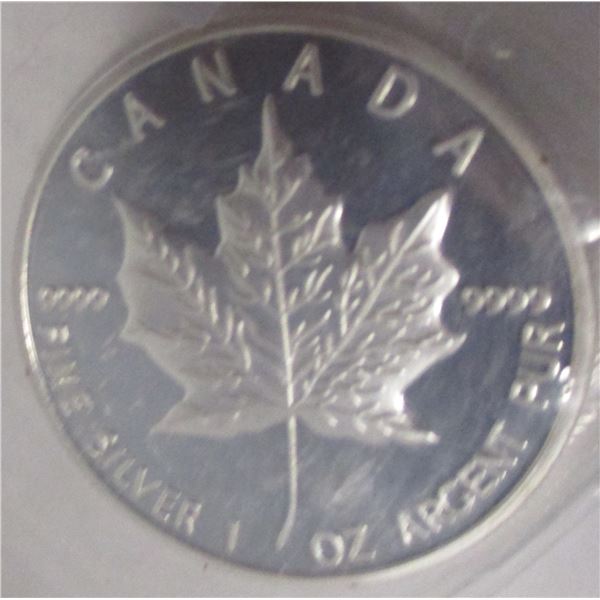 2013 CANADA $5 SILVER COIN (SELLING AS IS - SILVER CONTENT NOT VERIFIED - NOT TESTED)