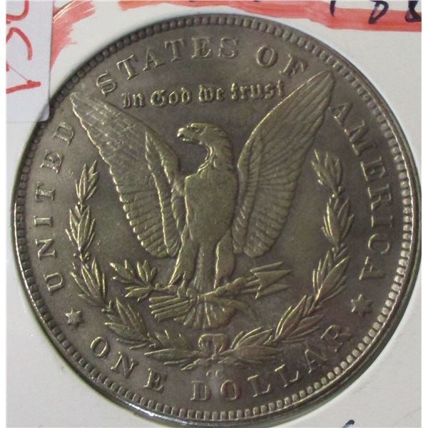 1882 USA MORGAN SILVER DOLLAR (SELLING AS IS - SILVER CONTENT NOT VERIFIED - NOT TESTED)