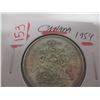 Image 7 : 1959 CANADA SILVER HALF DOLLAR