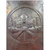 Image 2 : Heavy Brass Decorative Taj Mahal Wall Plate