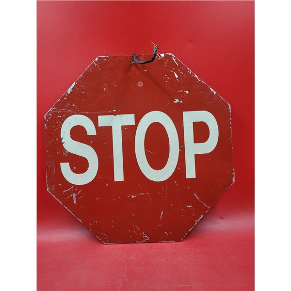 Metal Stop Sign