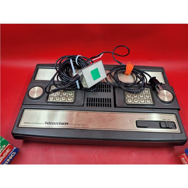 Intellivision Console & Assorted Games