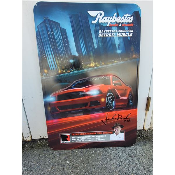 Raybestos Brake & Chassis Advertising Sign