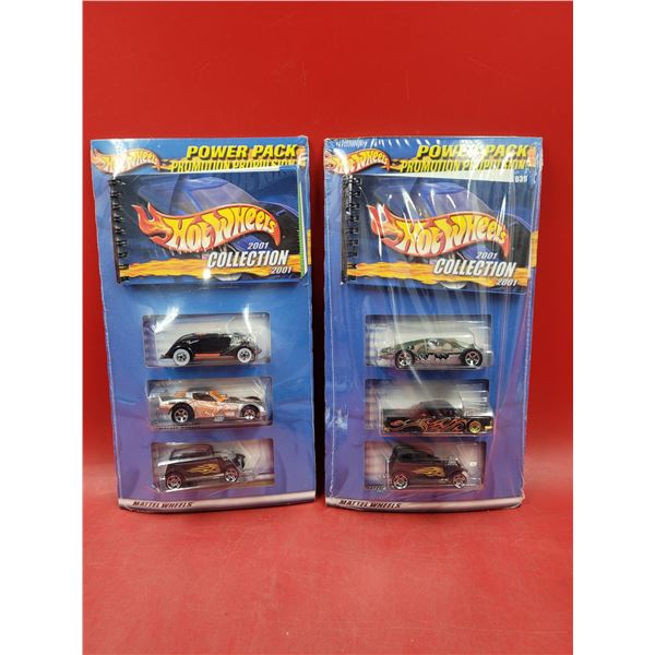 2 Sealed Hot Wheels Power Packs