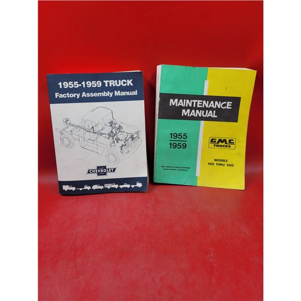Chevrolet 1955-59 Truck Manual & 1955-59 GMC Trucks Maintenance Manual