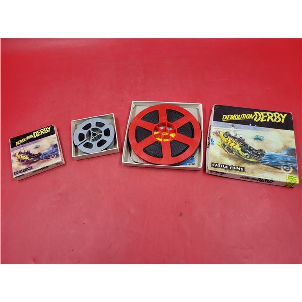 2 Demolition Derby Movie Reels (8mm & Super 8)