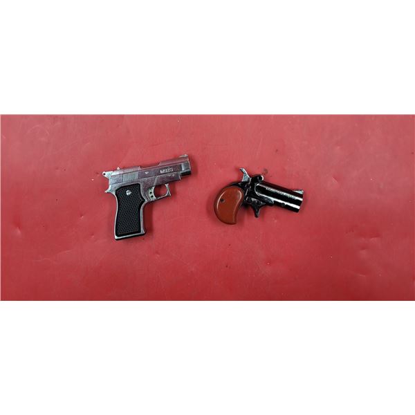 2 Gun-Shaped Lighters