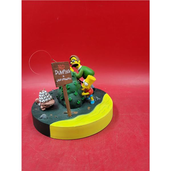 The Simpsons No Dumping in Lake Springfield Figure
