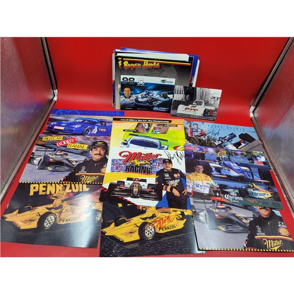 Lot of Assorted Autographed Racing Prints