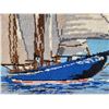 Image 2 : Nautical Sailboat Needlepoint Piece