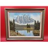 Image 1 : Framed & Signed Original Landscape Painting