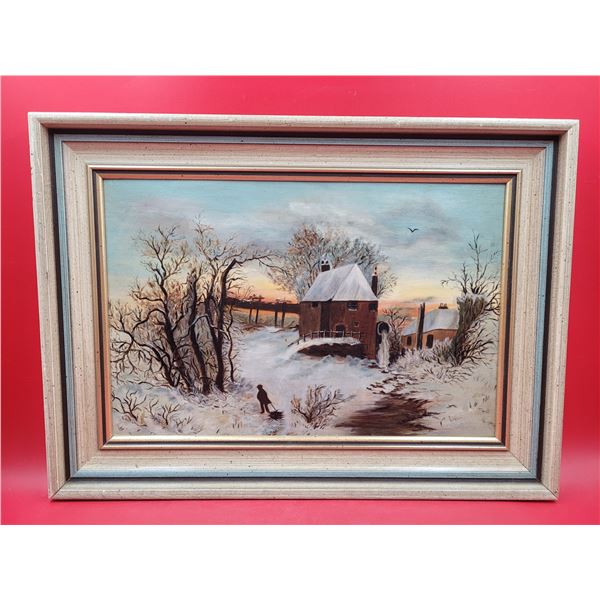 Framed & Signed Original Painting