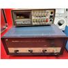 Image 4 : VTG Electronics Lot w/ Wattmeter, LCR Bridge, Frequency Counter, Digital Multimeter, & More