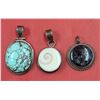Image 1 : 3 Sterling Pendants