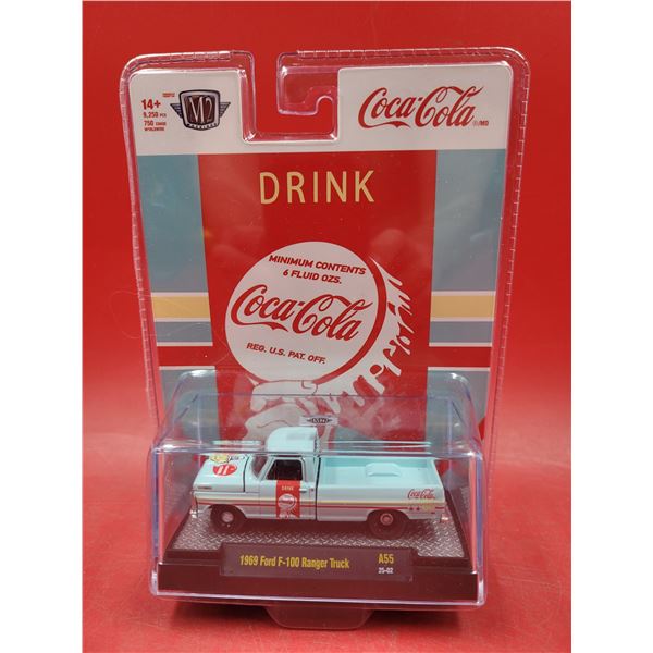 Sealed M2 Machines Coca-Cola 1969 Ford F-100 Ranger Truck