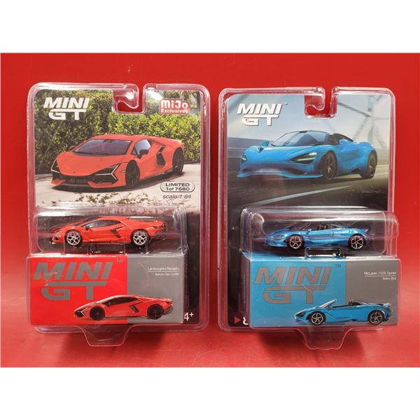 2 Sealed Mini GTs (Lamborghini & McLaren)