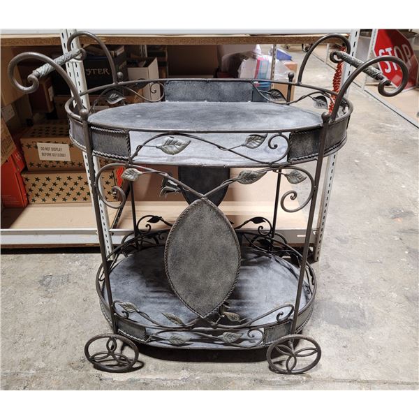 Metal Bar Cart