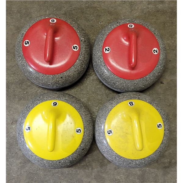 4 Curling Stones/Rocks