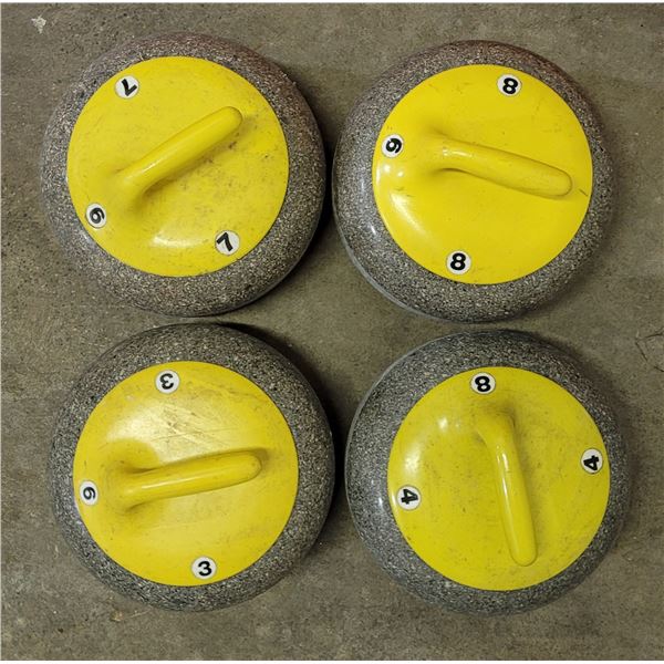 4 Curling Stones/Rocks