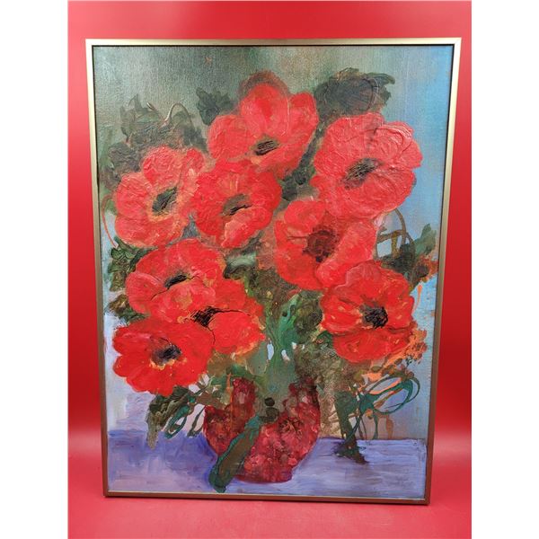 Original Floral Arrangment Art