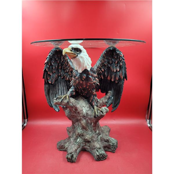 Glass Top Eagle Table
