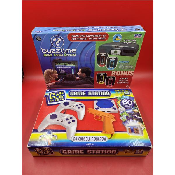Buzztime Home Trivia System & Plug-N-Play My Arcade Game Station