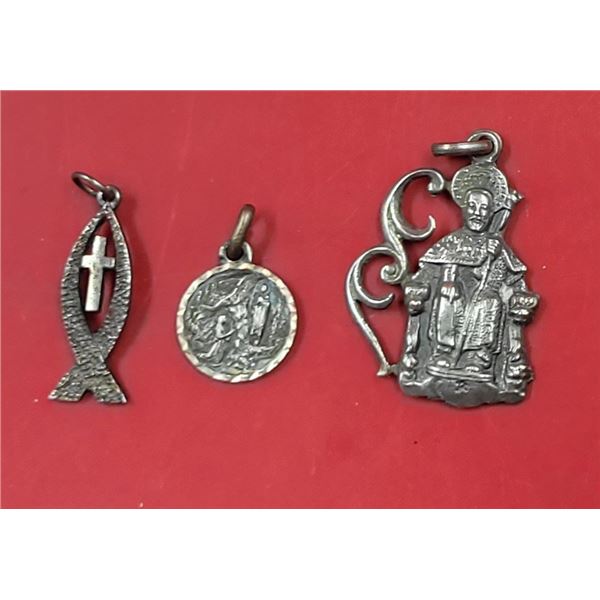 Lot of Sterling Pendants