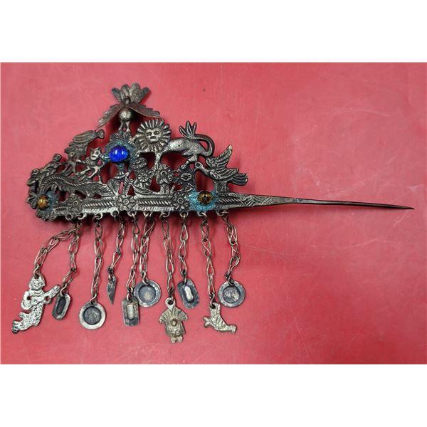 Peruvian Tupu Shawl Pin