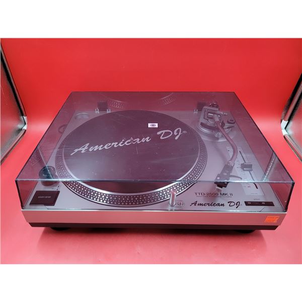 American DJ TTD-2500 MK II Turntable