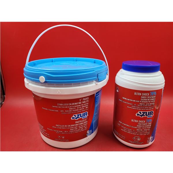 Azur Pool Stabilized Chlorinating Tablets & Shock Treatment