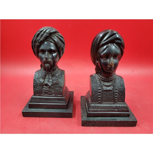 Pair of Indian Bronze Sculptures