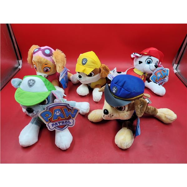 Lot of Assorted Paw Patrol Plush Toys