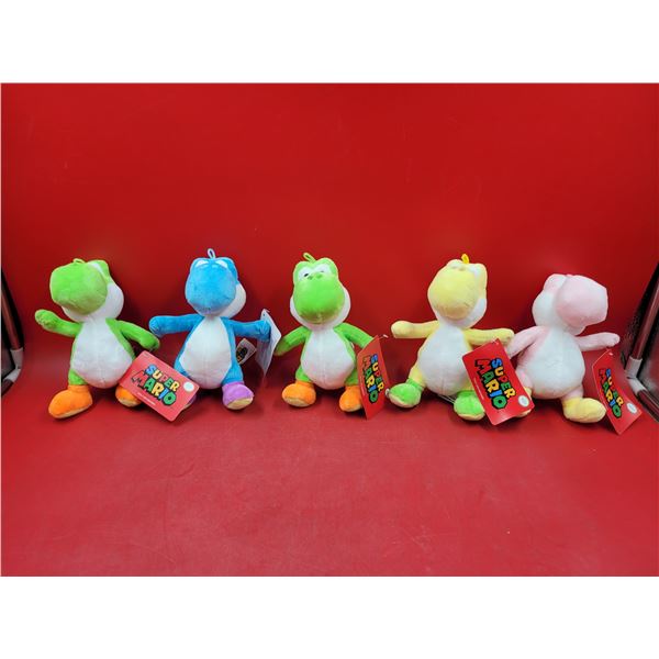 Lot of Super Mario Yoshi Plush Toys