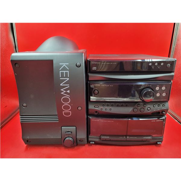 Kenwood Compact Disc Stereo System & Subwoofer